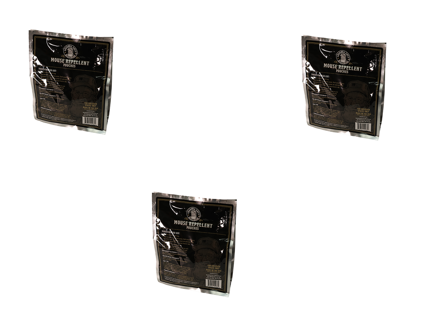 A&I Products Grandpa Gus's Rodent Repellent Pouches Pack of 3 - A-B1GPR106