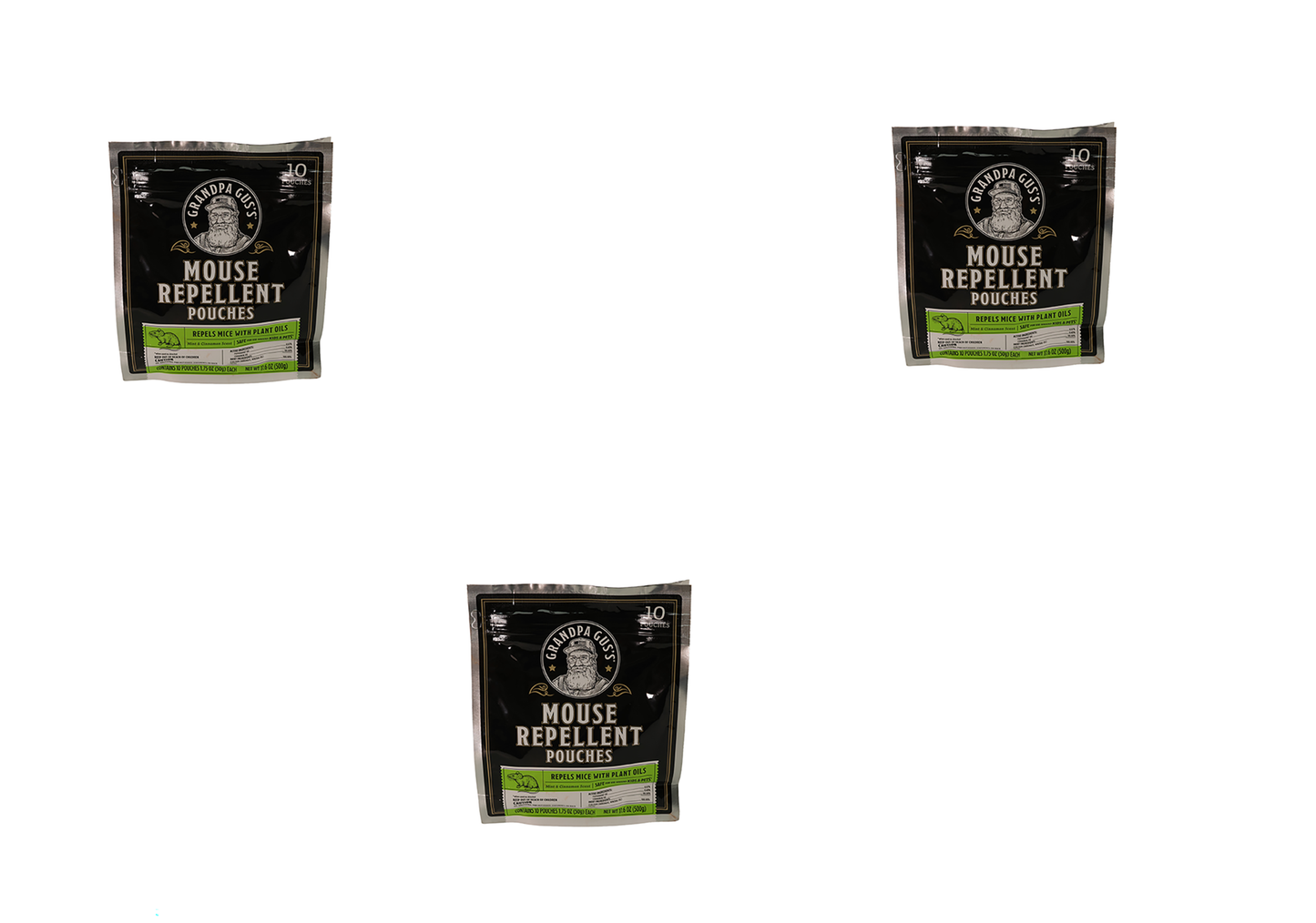 A&I Products Grandpa Gus's Rodent Repellent Pouches Pack of 3 - A-B1GPR106