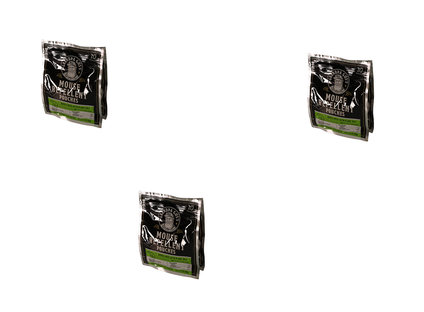 A&I Products Grandpa Gus's Rodent Repellent Pouches Pack of 3 - A-B1GPR106