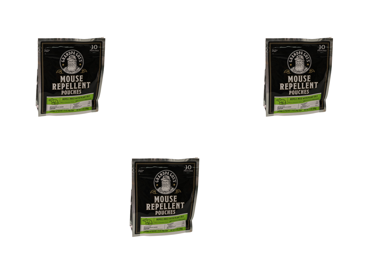 A&I Products Grandpa Gus's Rodent Repellent Pouches Pack of 3 - A-B1GPR106