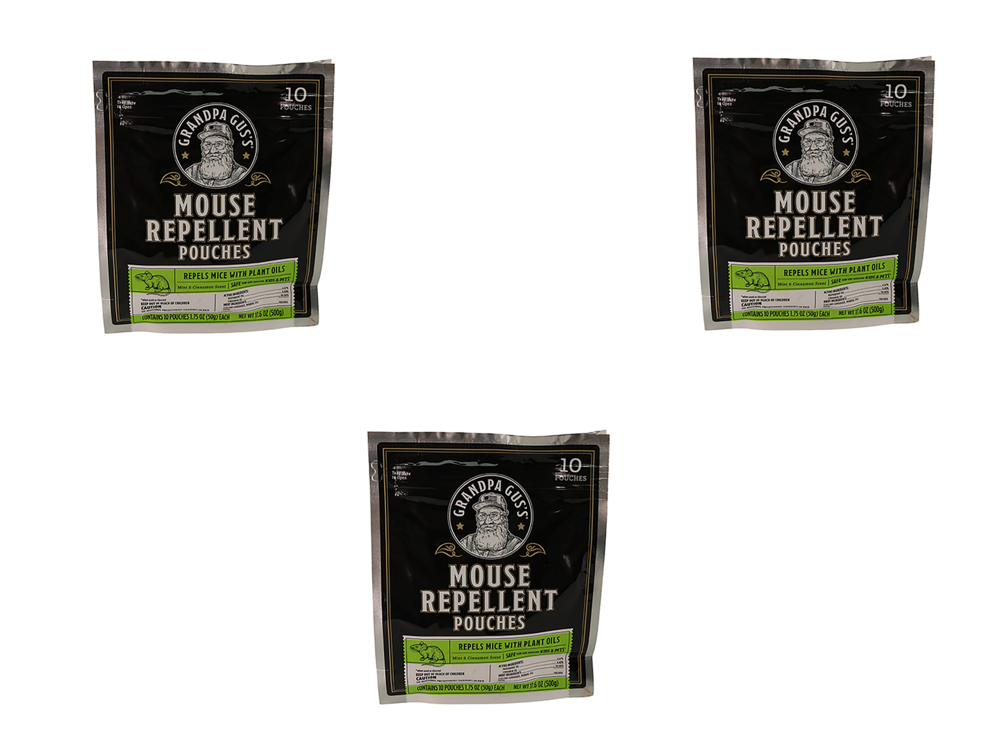 A&I Products Grandpa Gus's Rodent Repellent Pouches Pack of 3 - A-B1GPR106