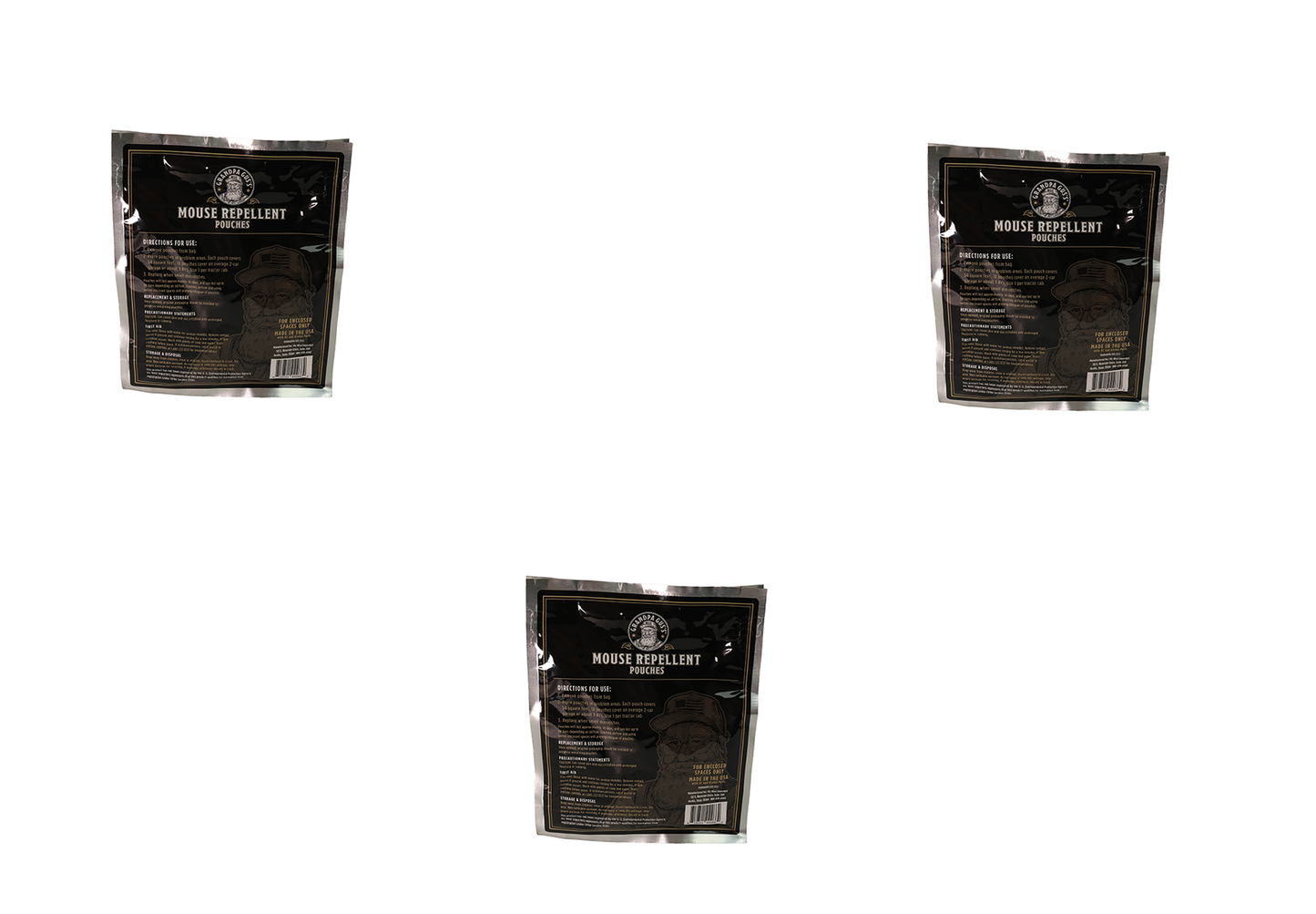 A&I Products Grandpa Gus's Rodent Repellent Pouches Pack of 3 - A-B1GPR106