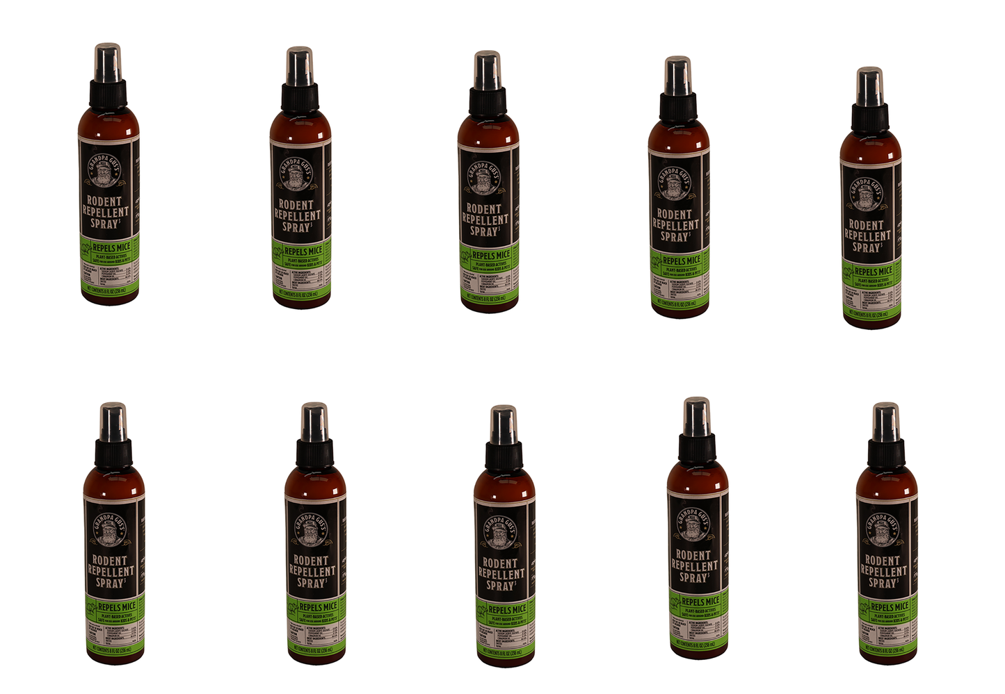 A&I Products Grandpa Gus's Rodent Spray, 8oz, US Only Pack of 10 - A-B1GSR8A15