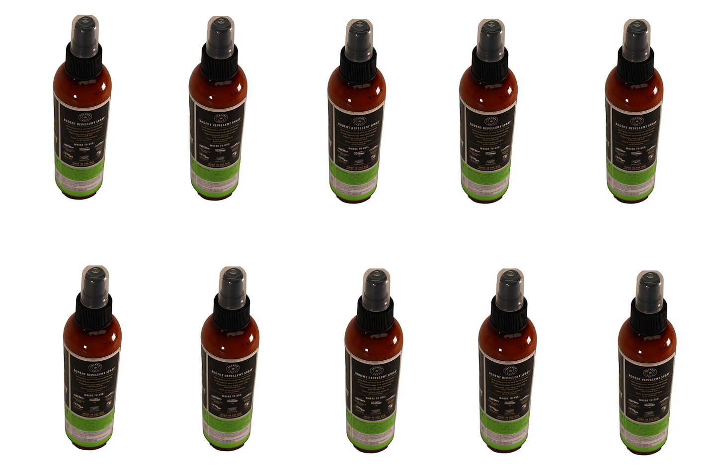 A&I Products Grandpa Gus's Rodent Spray, 8oz, US Only Pack of 10 - A-B1GSR8A15