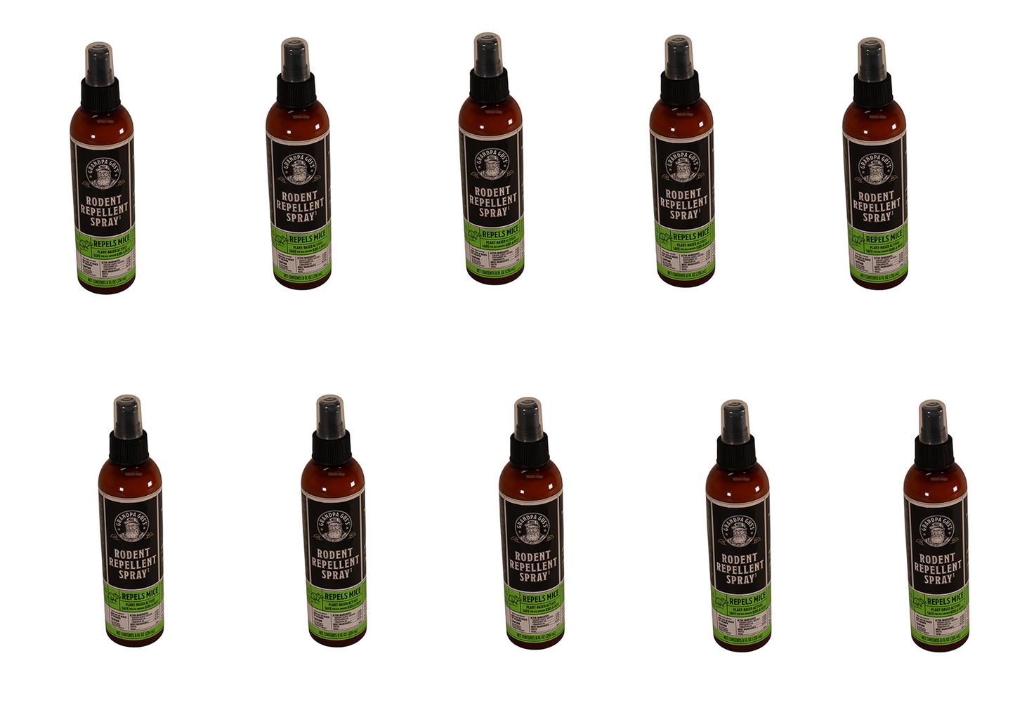 A&I Products Grandpa Gus's Rodent Spray, 8oz, US Only Pack of 10 - A-B1GSR8A15