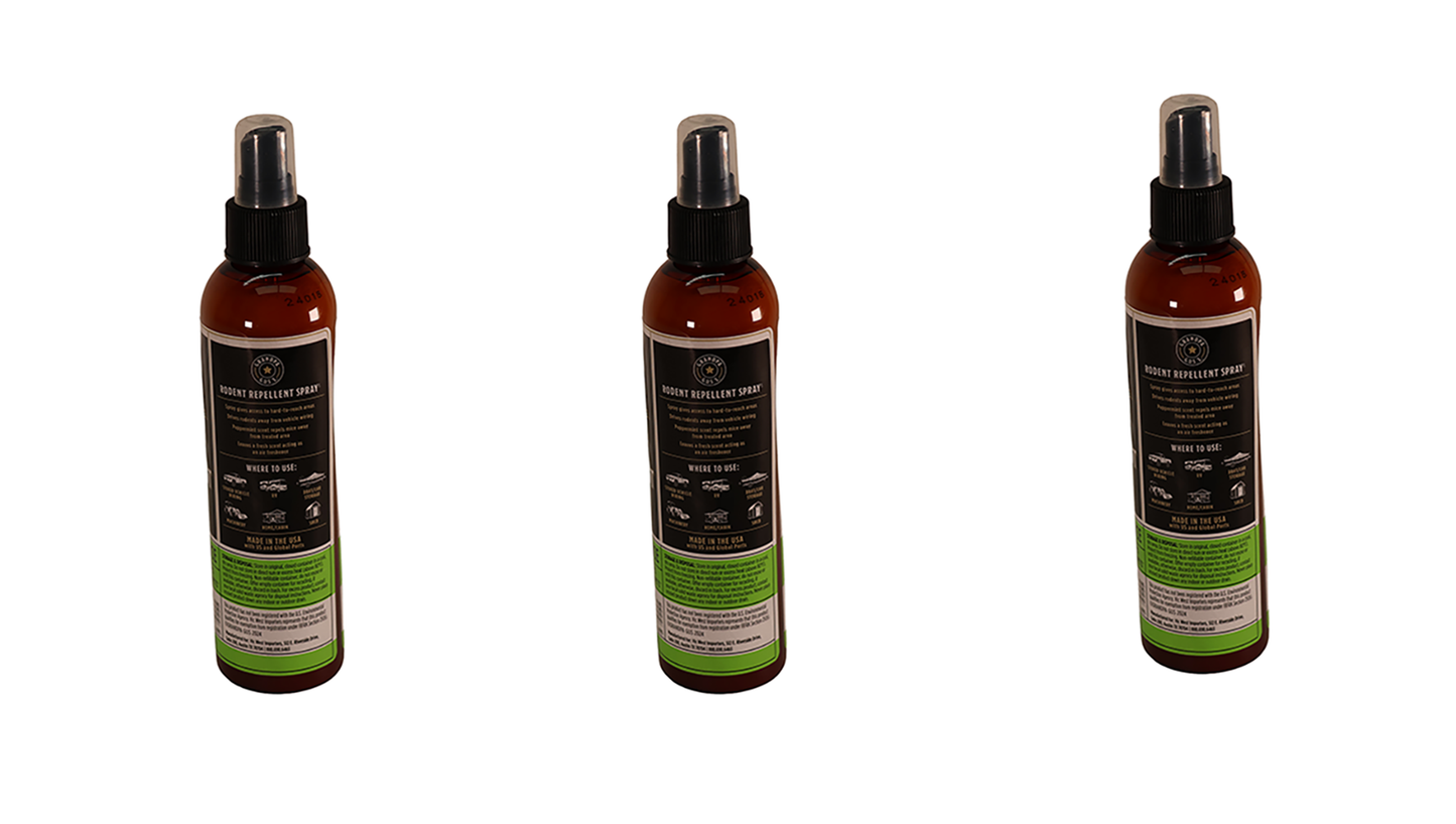 A&I Products Grandpa Gus's Rodent Spray, 8oz, US Only Pack of 3 - A-B1GSR8A15