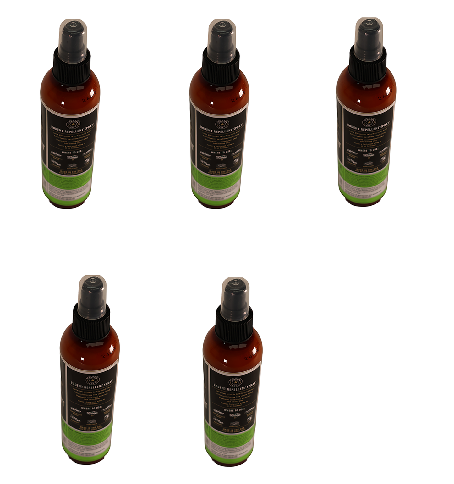 A&I Products Grandpa Gus's Rodent Spray, 8oz, US Only Pack of 5 - A-B1GSR8A15