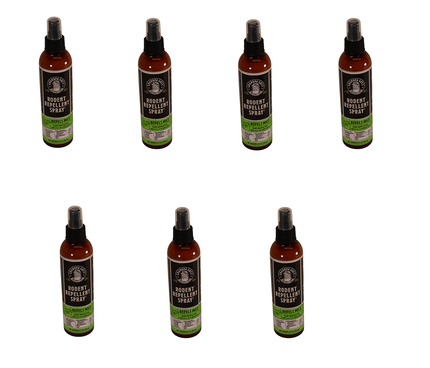 A&I Products Grandpa Gus's Rodent Spray, 8oz, US Only Pack of 7 - A-B1GSR8A15