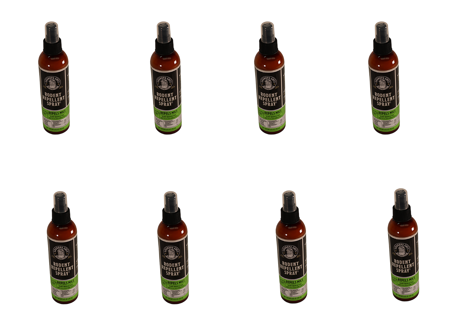 A&I Products Grandpa Gus's Rodent Spray, 8oz, US Only Pack of 8 - A-B1GSR8A15