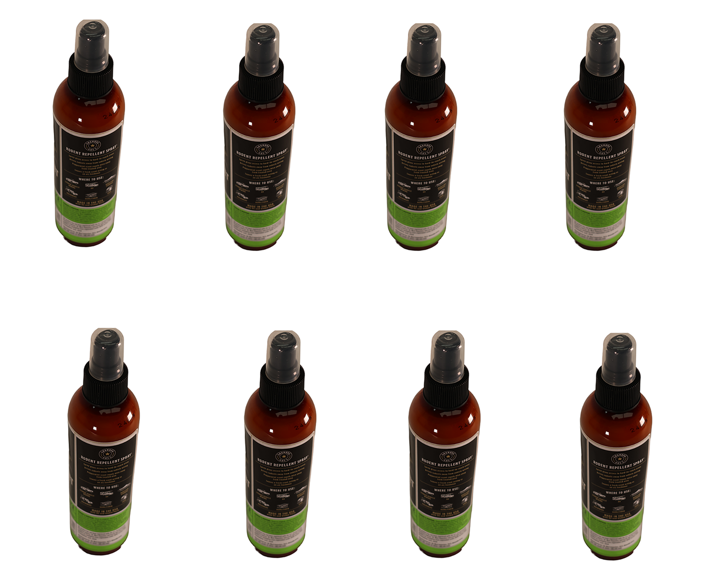 A&I Products Grandpa Gus's Rodent Spray, 8oz, US Only Pack of 8 - A-B1GSR8A15