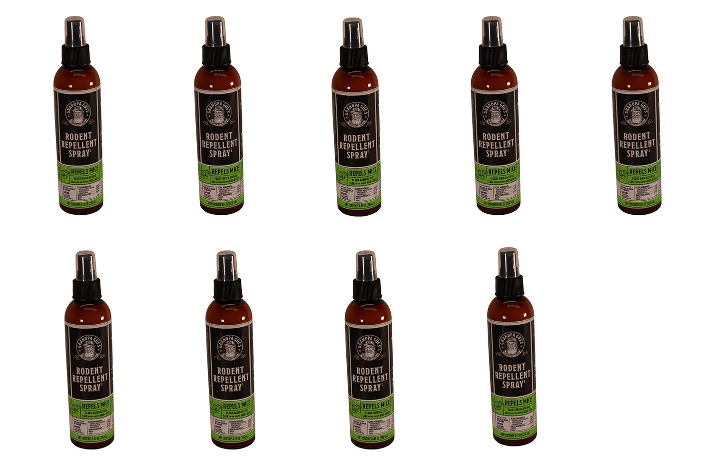 A&I Products Grandpa Gus's Rodent Spray, 8oz, US Only Pack of 9 - A-B1GSR8A15