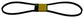 John Deere Original Equipment Rotary Screen Engine Side Belt - H160406