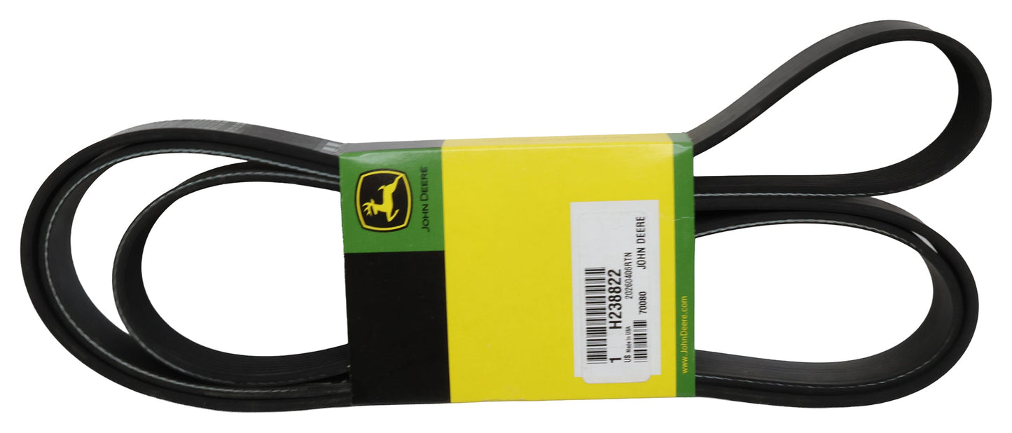 John Deere Original Equipment Serpentine V-Belt 2264 mm (89 in) - H238822