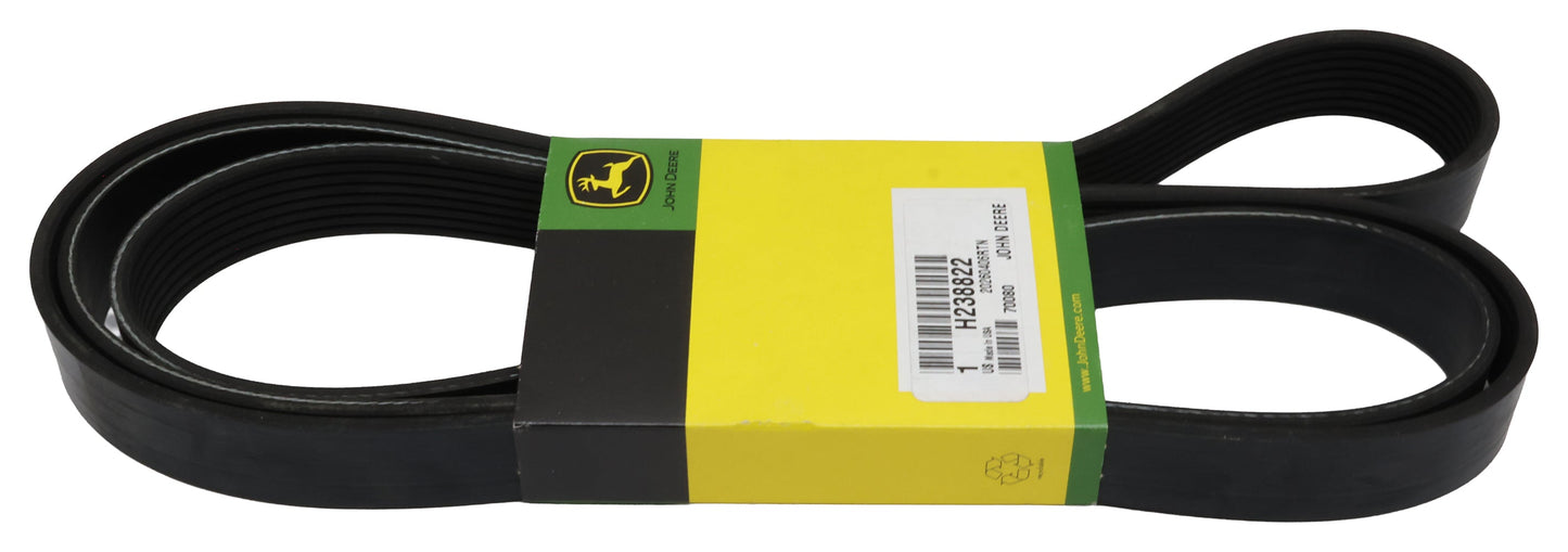 John Deere Original Equipment Serpentine V-Belt 2264 mm (89 in) - H238822