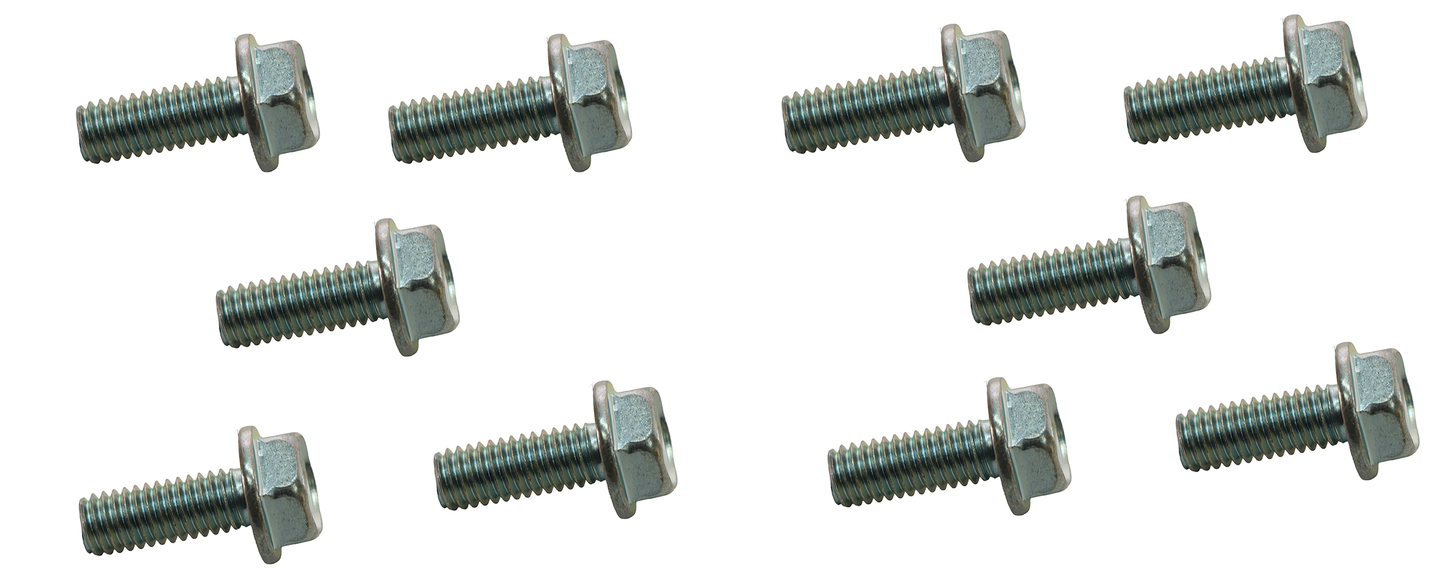 Honda Original Equipment Flange Bolt (6X16) Pack of 10 - 95701-06016-00