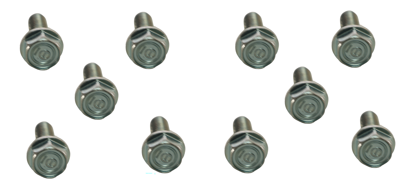 Honda Original Equipment Flange Bolt (6X16) Pack of 10 - 95701-06016-00