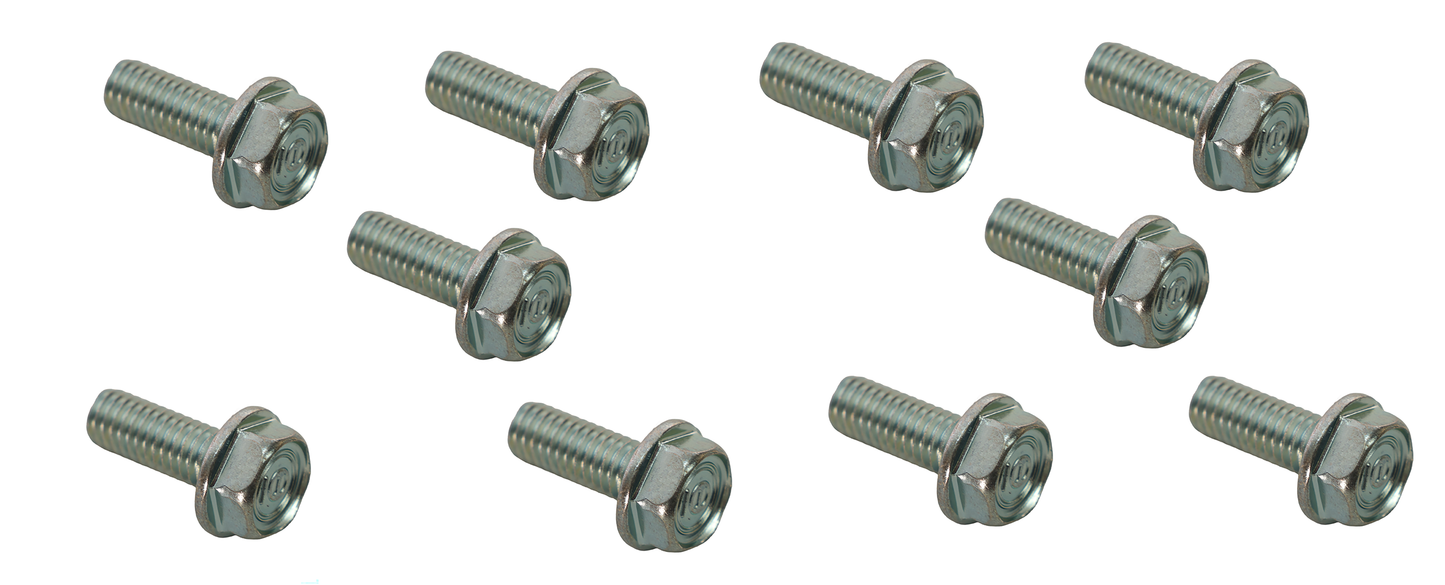 Honda Original Equipment Flange Bolt (6X16) Pack of 10 - 95701-06016-00