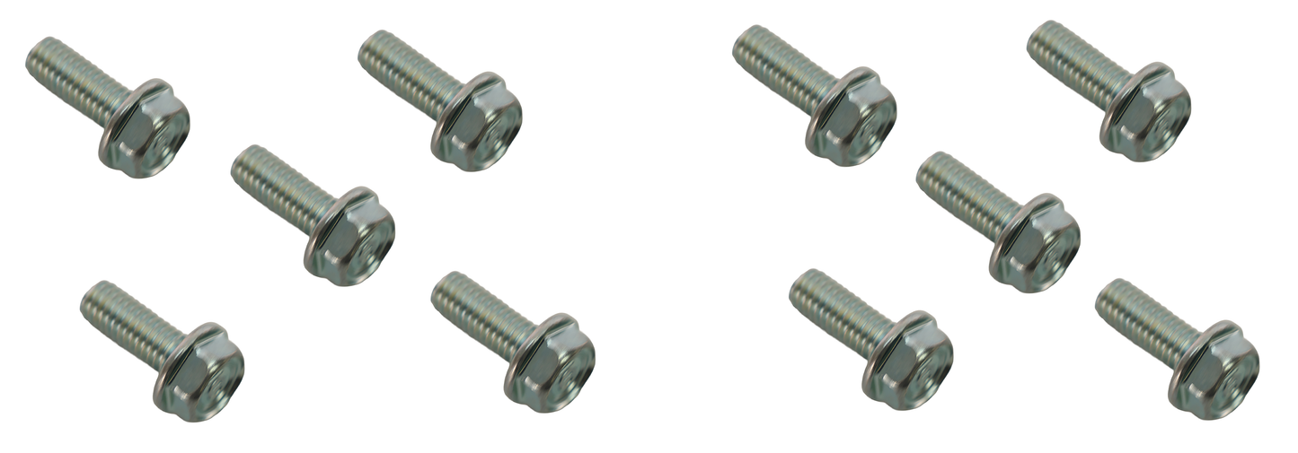 Honda Original Equipment Flange Bolt (6X16) Pack of 10 - 95701-06016-00