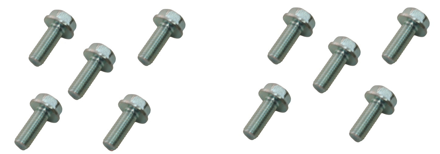 Honda Original Equipment Flange Bolt (6X16) Pack of 10 - 95701-06016-00