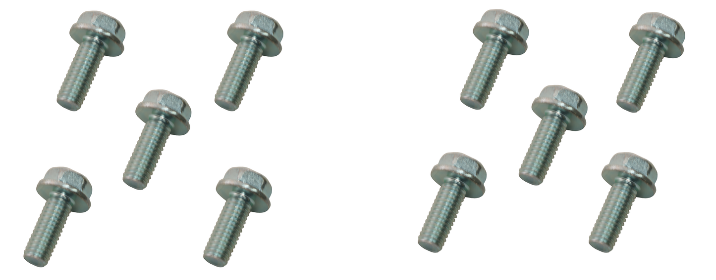 Honda Original Equipment Flange Bolt (6X16) Pack of 10 - 95701-06016-00