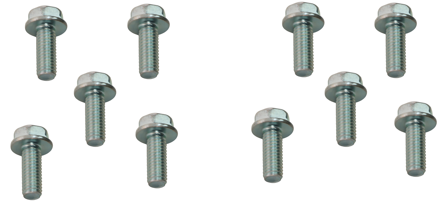 Honda Original Equipment Flange Bolt (6X16) Pack of 10 - 95701-06016-00