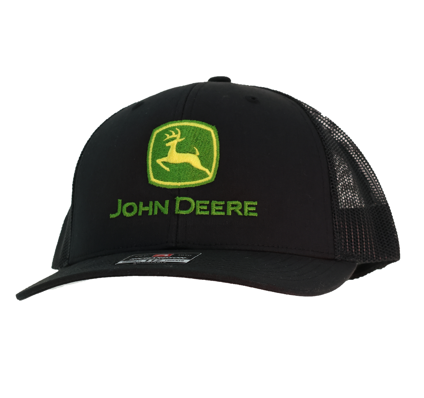 John Deere Black Richardson Trucker Hat - LP77845