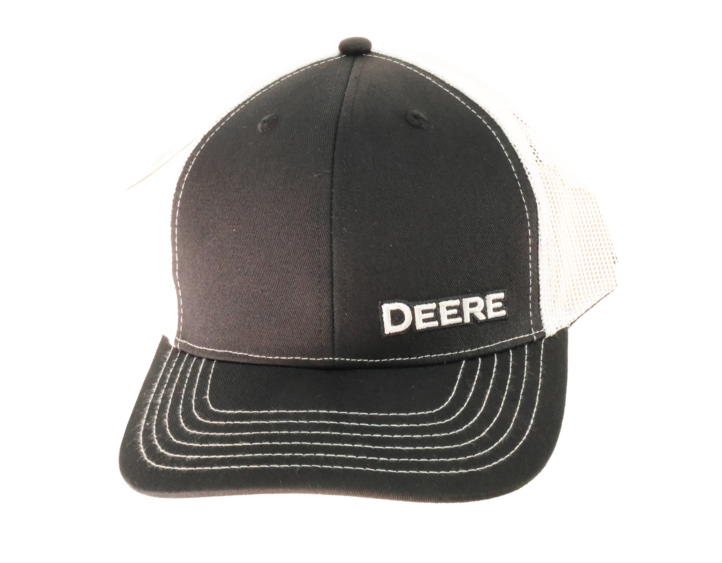 John Deere Unisex BK WH Deere Print Embro Hat - LP87128