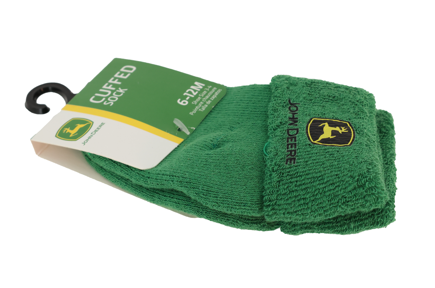 John Deere Green Infant Bootie Sock - LP64354