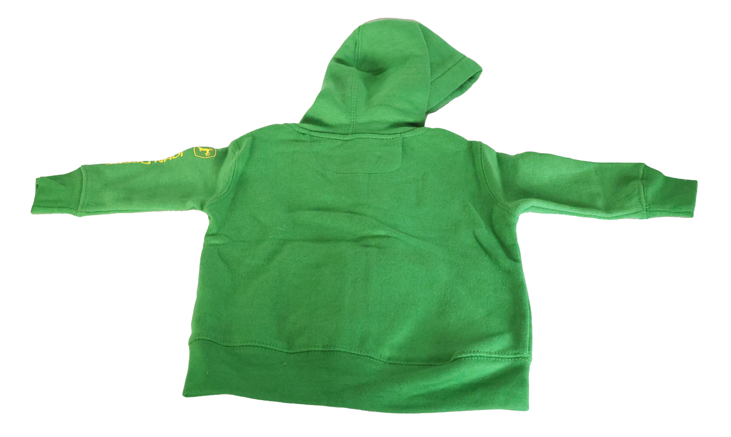 John Deere Infant Green Trade Mark Full Zip Fleece 12M - LP79034