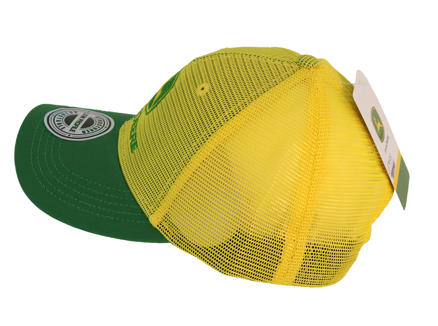 John Deere Green Hat With Yellow Mesh Overlay - LP79403