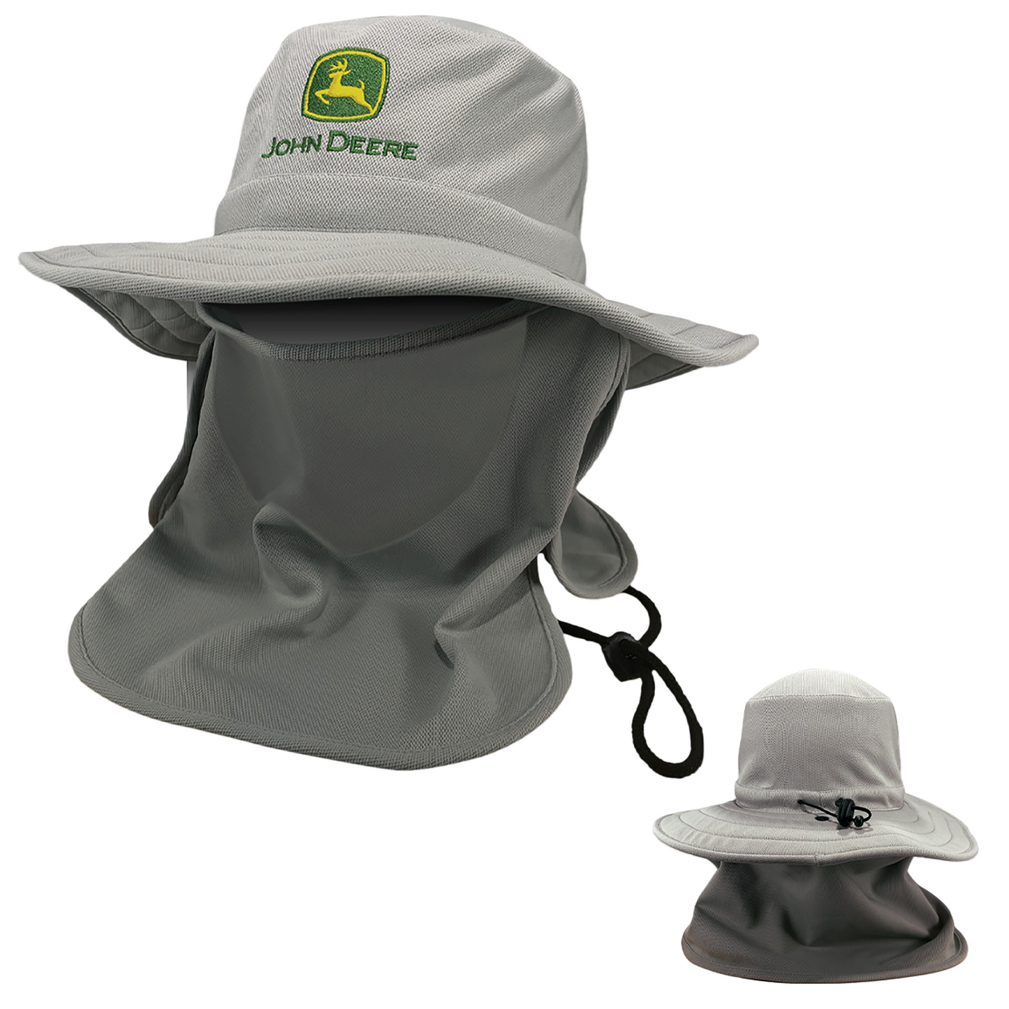 John Deere Ivory Trademark Mask & Bucket Hat - LP83277