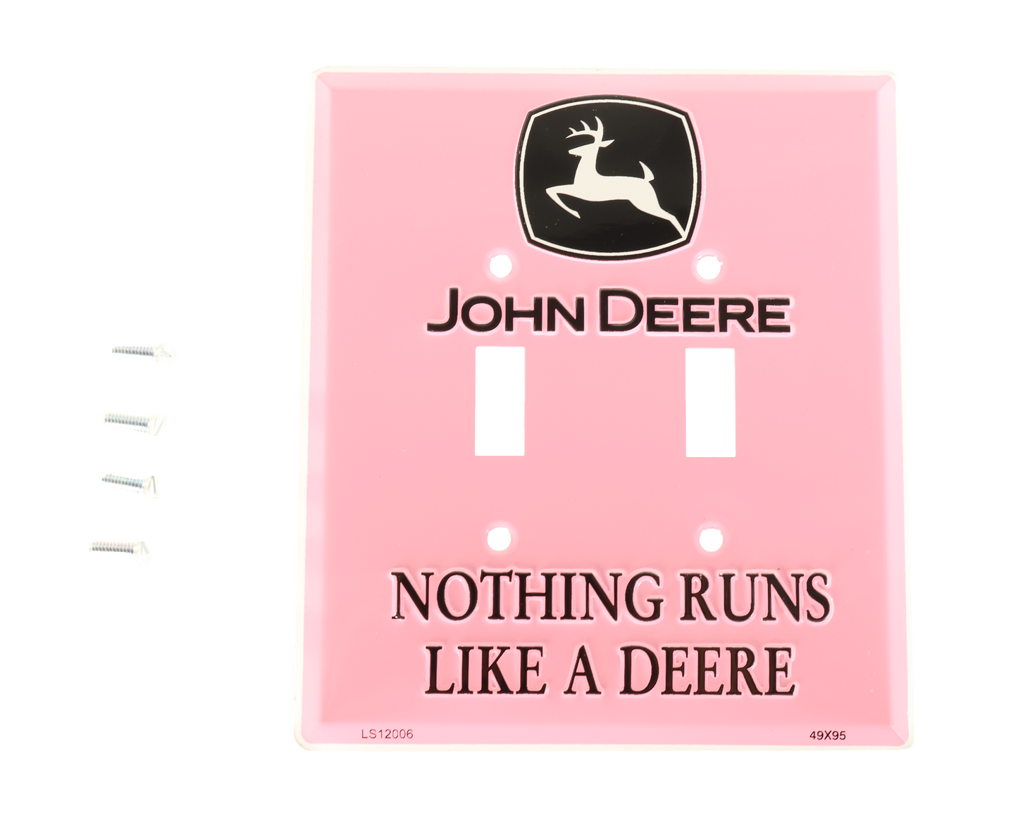 John Deere Pink Light Switch Cover - LS12006
