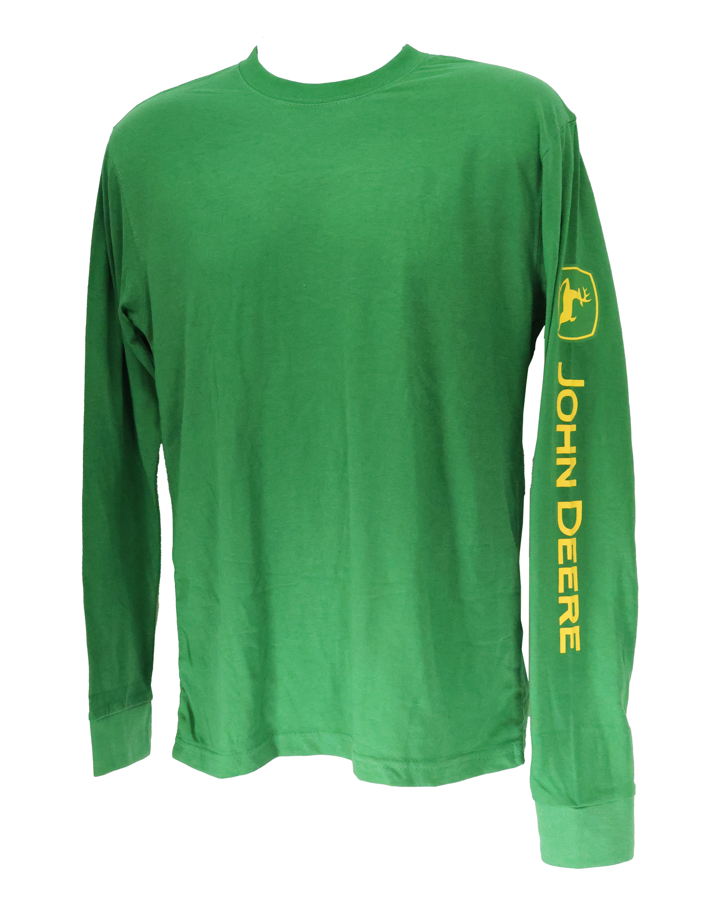 John Deere Mens Green TM Long Sleeve T-Shirt Small - LP79306