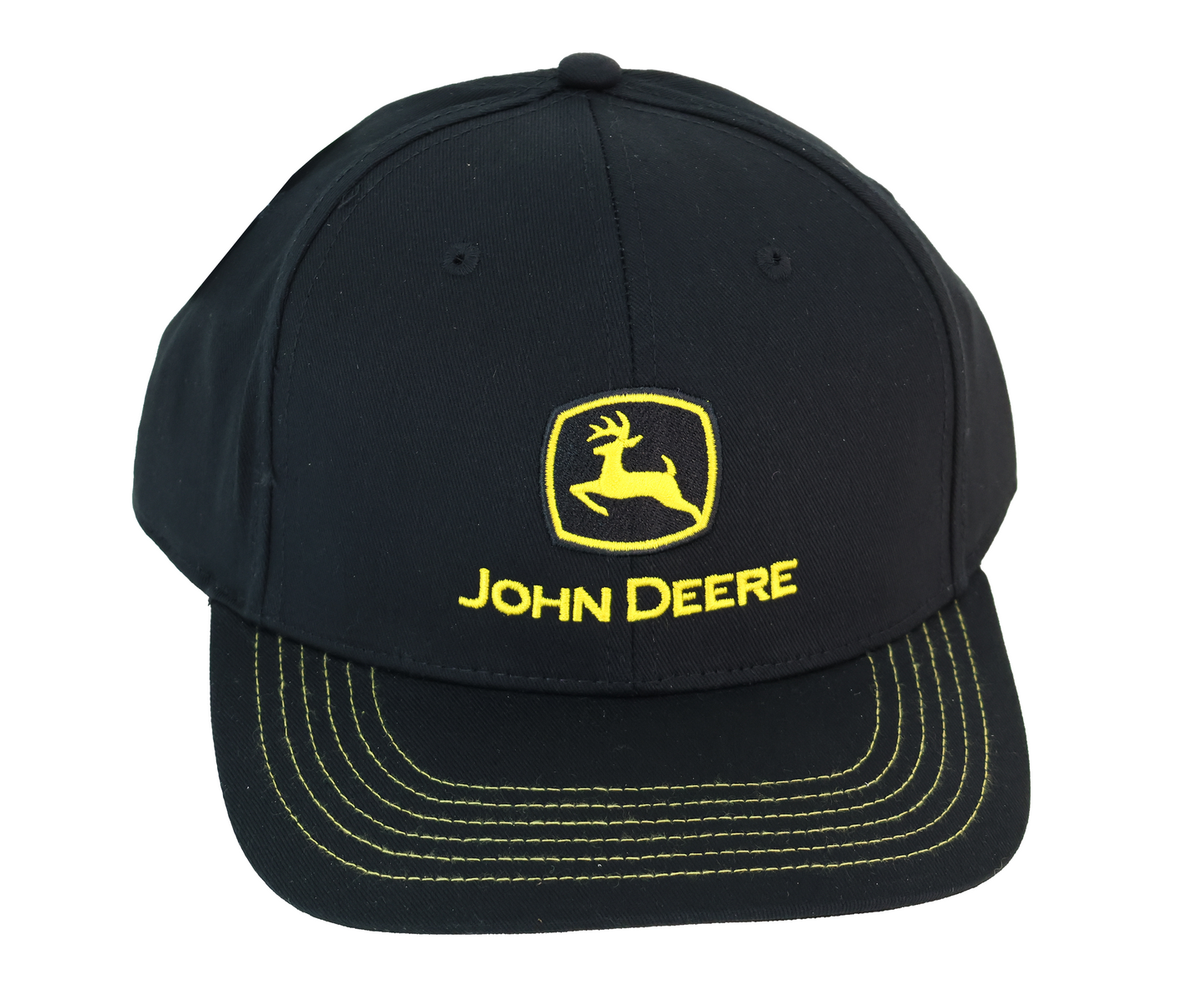 John Deere Moline 112 Black Woven Twill Cap - LP82945