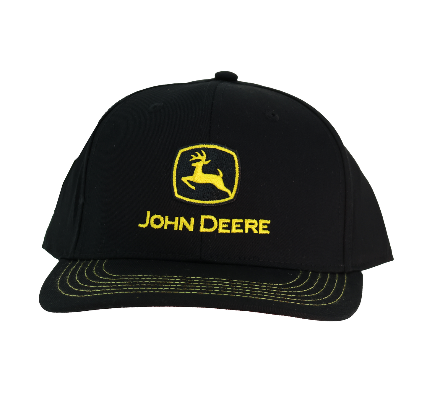 John Deere Moline 112 Black Woven Twill Cap - LP82945