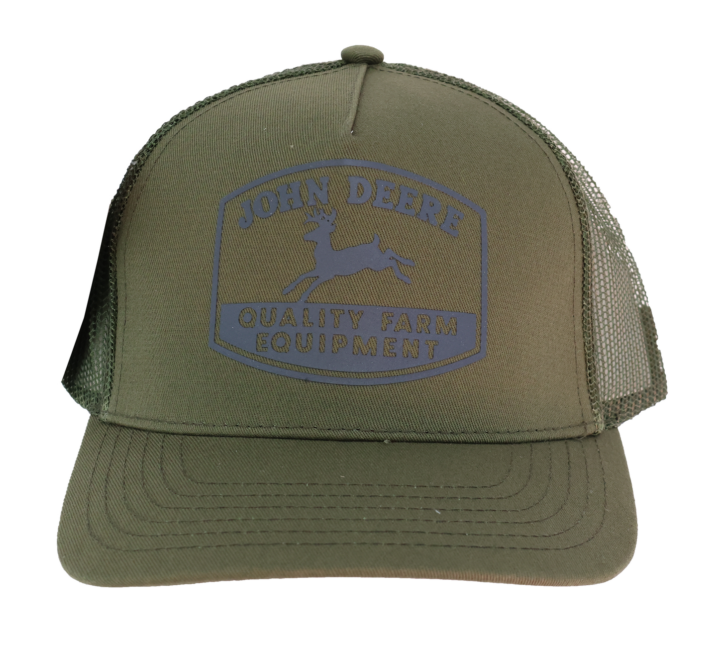 John Deere Olive Vintage Cotton Trucker Hat - LP83272
