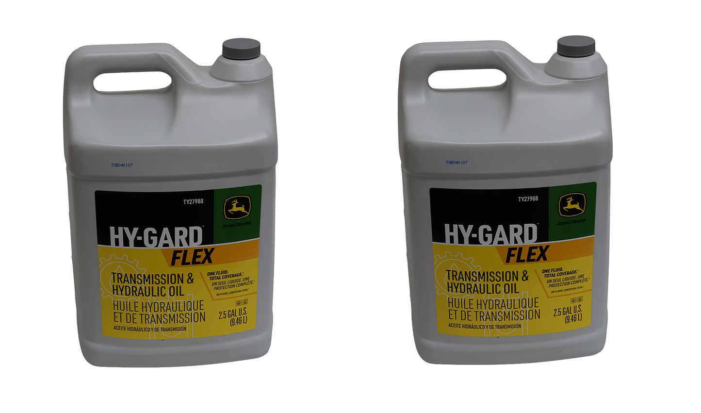 John Deere Original Equipment 2.5 Gallon Hy-Gard Oil - TY27988