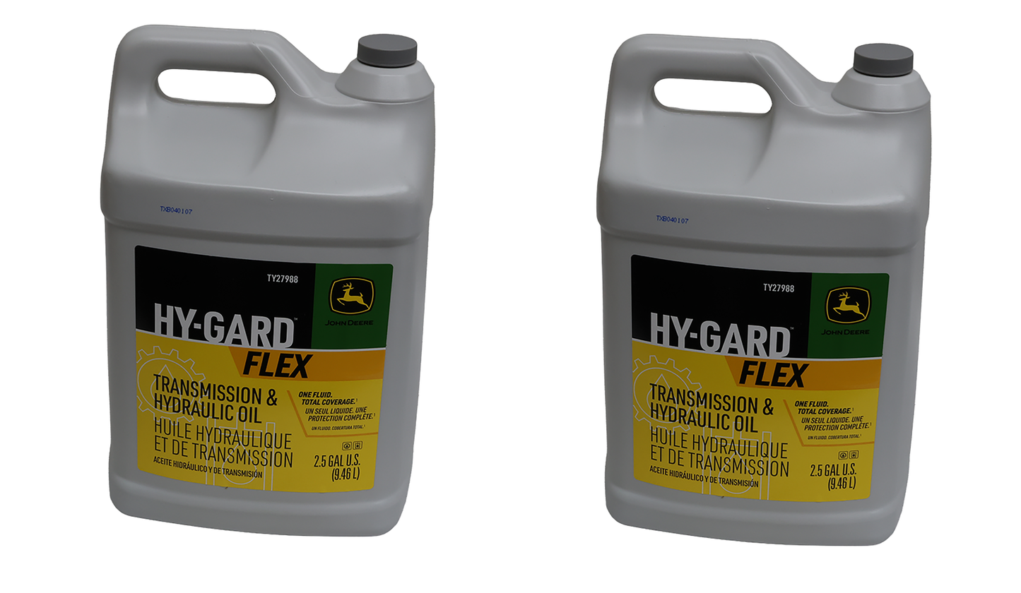 John Deere Original Equipment 2.5 Gallon Hy-Gard Oil - TY27988