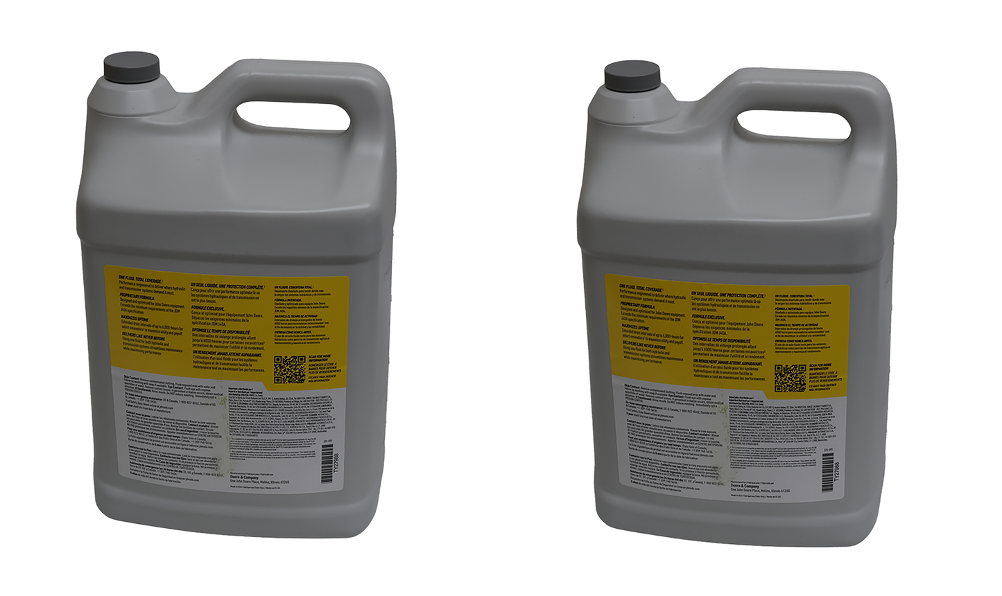 John Deere Original Equipment 2.5 Gallon Hy-Gard Oil - TY27988