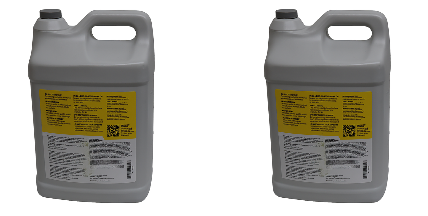 John Deere Original Equipment 2.5 Gallon Hy-Gard Oil - TY27988