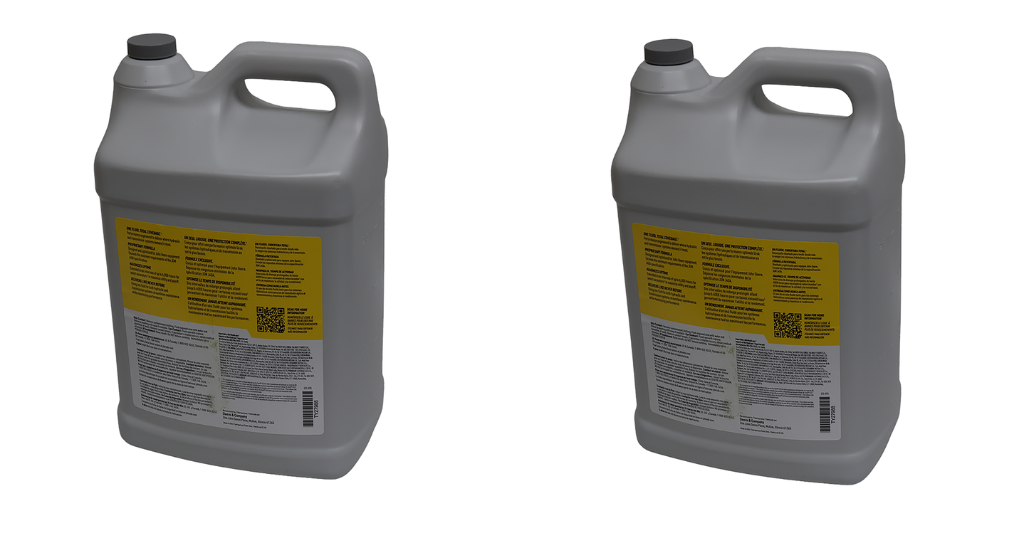 John Deere Original Equipment 2.5 Gallon Hy-Gard Oil - TY27988
