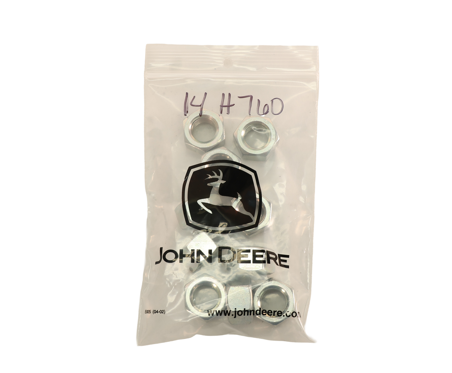 John Deere Original Equipment 5/8 NC Hex Nut - 14H760