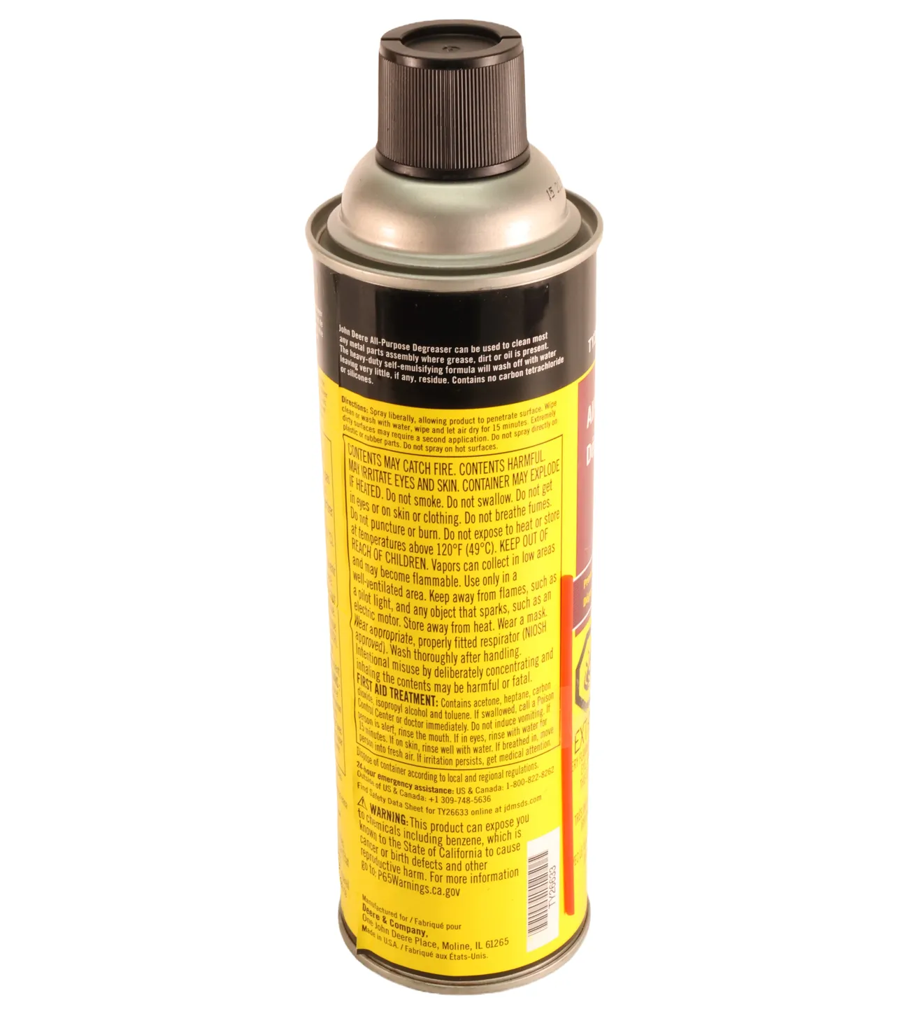John Deere Original Equipment All-Purpose Solvent Degreaser, 397 gram (14 Oz) - TY26633