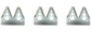 John Deere Original Equipment Coarse Section Knife (3-PACK) - H226352