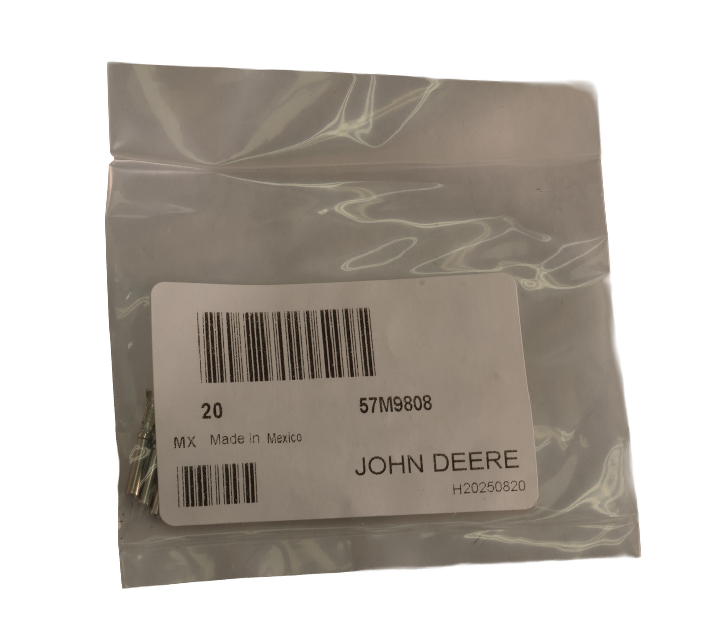 John Deere Original Equipment Electrical Connector Terminal Pack of 20 - 57M9808