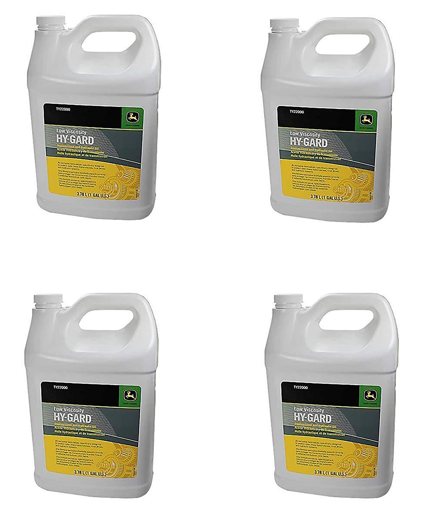John Deere Original Equipment Hy-Gard Low Viscosity Transmission & Hydraulic Oil - TY22000