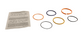 John Deere Original Equipment Hydraulic Cylinder Bore Seal Kit - AH164325