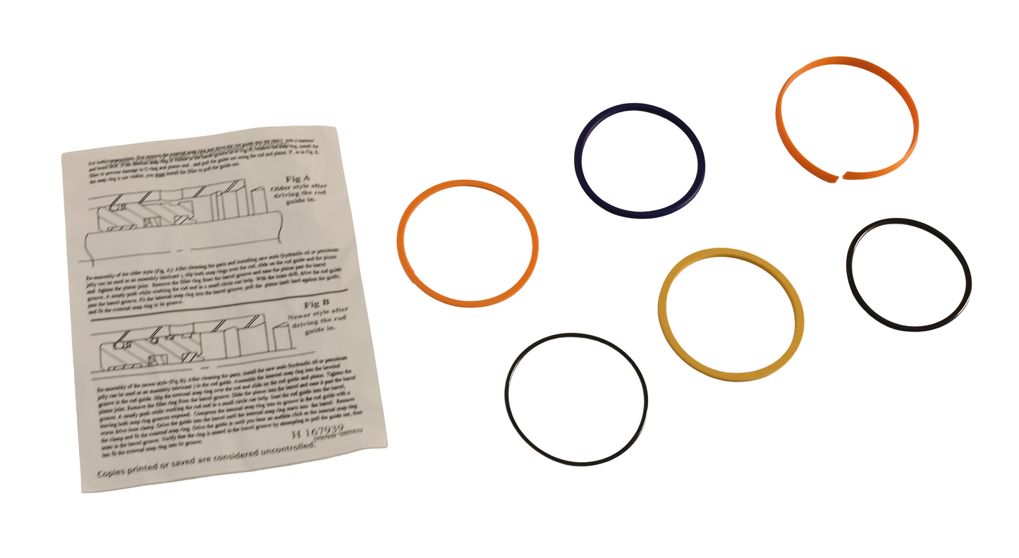 John Deere Original Equipment Hydraulic Cylinder Bore Seal Kit - AH164325
