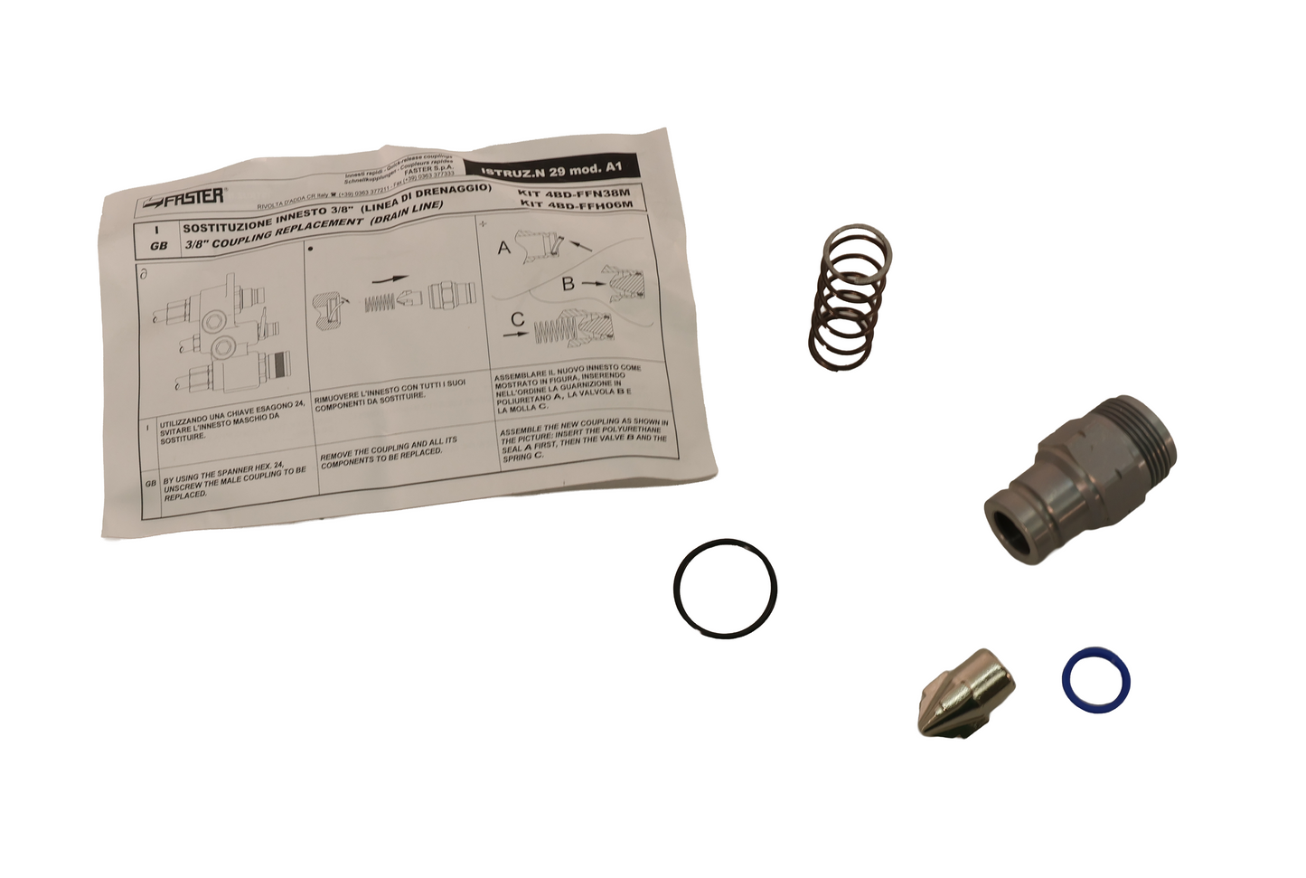 John Deere Original Equipment Hydraulic Quick Connect Coupler - AT406478