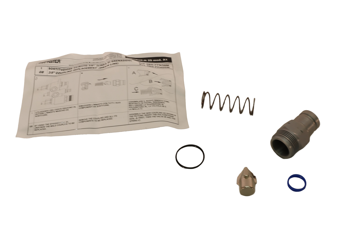 John Deere Original Equipment Hydraulic Quick Connect Coupler - AT406478